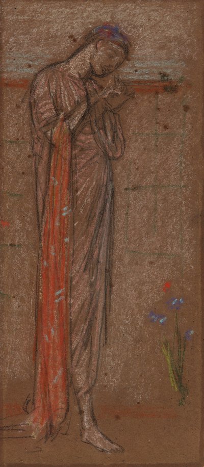 Den lila irisen, 18711872. av James Abbott McNeill Whistler