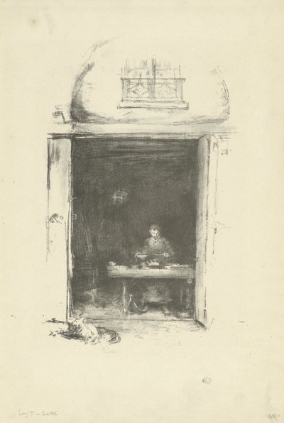 The Smith, Passage du Dragon av James Abbott McNeill Whistler