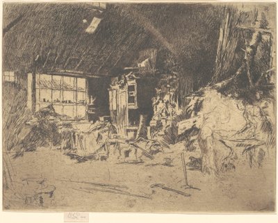 Smedjan, 1880. av James Abbott McNeill Whistler