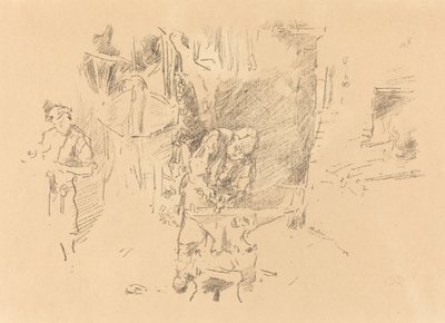 Den soliga smedjan, 1895. av James Abbott McNeill Whistler