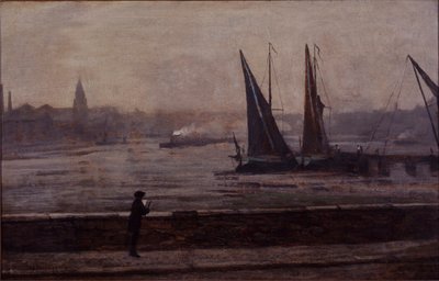 Themsen från Battersea Bridge av James Abbott McNeill Whistler