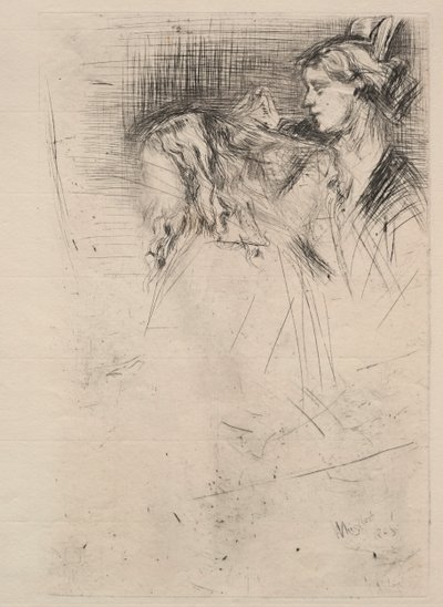Toaletten, 1863. av James Abbott McNeill Whistler