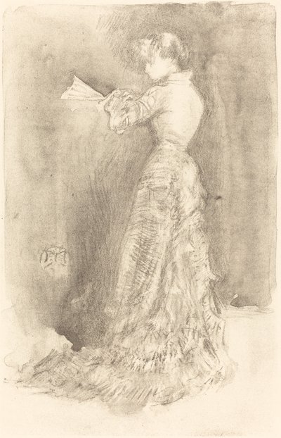 Toaletten, 1878. av James Abbott McNeill Whistler