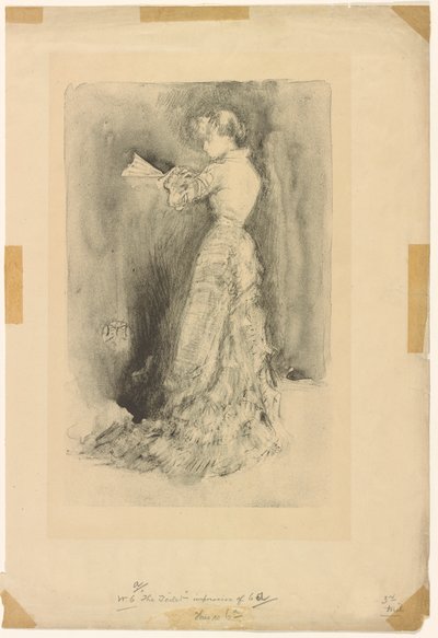 Toaletten, 1878. av James Abbott McNeill Whistler