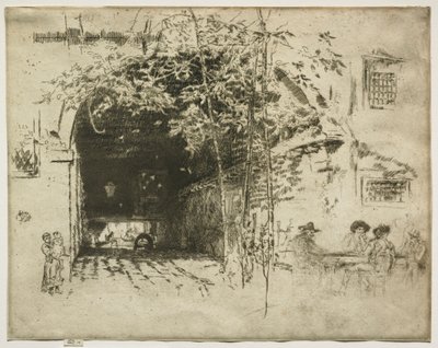 Färjan, 1880. av James Abbott McNeill Whistler
