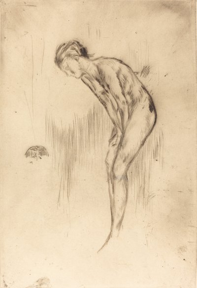Tillie: En modell, 1873. av James Abbott McNeill Whistler
