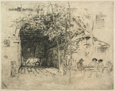 Färja, nr 2. av James Abbott McNeill Whistler