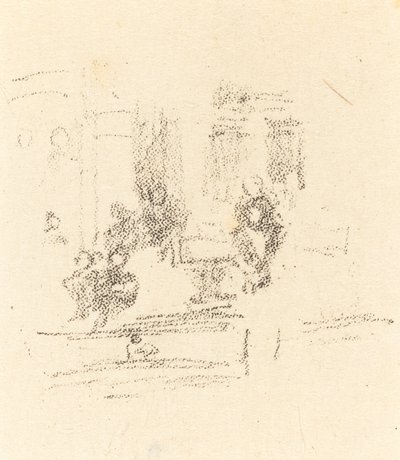 Trial Sketch: An Interior, ca. 1891. av James Abbott McNeill Whistler
