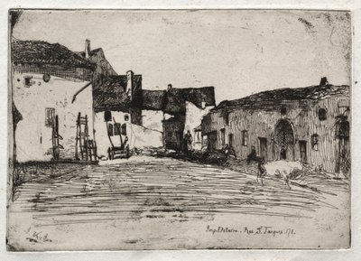 Tolv etsningar från naturen: Liverdun, 1858. av James Abbott McNeill Whistler