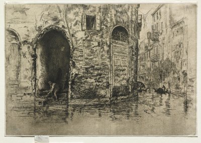 Två dörröppningar, 1880. av James Abbott McNeill Whistler