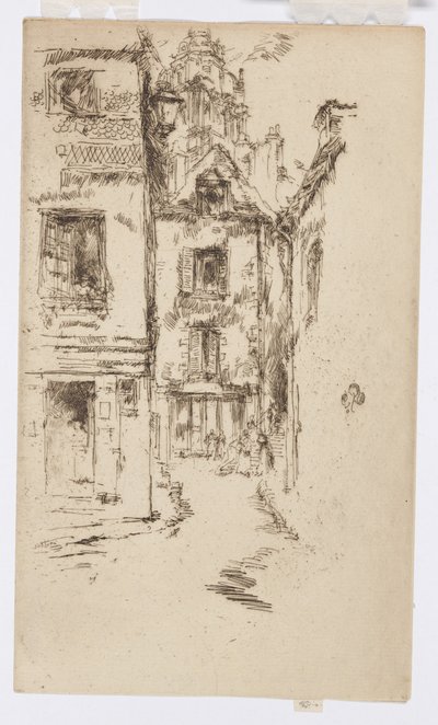 Under katedralen i Blois av James Abbott McNeill Whistler