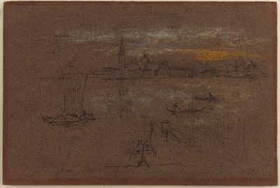 Venedig, 1880. av James Abbott McNeill Whistler