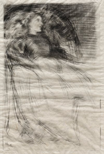 Trött, 1863. av James Abbott McNeill Whistler