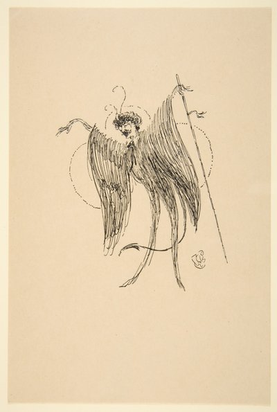 Whistler som fjäril, 1800- och 1900-talet. av James Abbott McNeill Whistler
