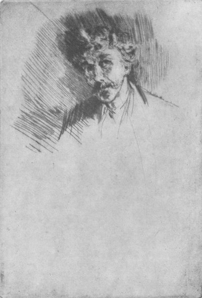 Whistler med det vita låset, 1879, 1904 av James Abbott McNeill Whistler