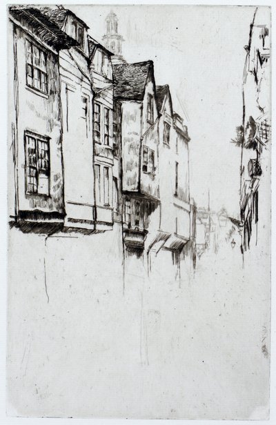 Stora gatan av James Abbott McNeill Whistler