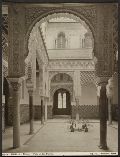 Alcazar, dockornas innergård av James Anderson