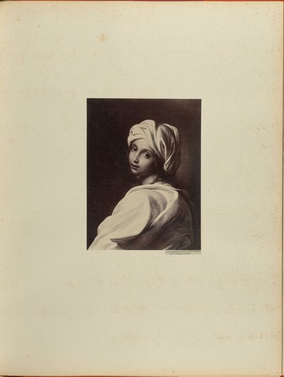 Guido Reni, Beatrice Cenci. (Barberini-galleriet) efter en teckning av Rocchi av James Anderson