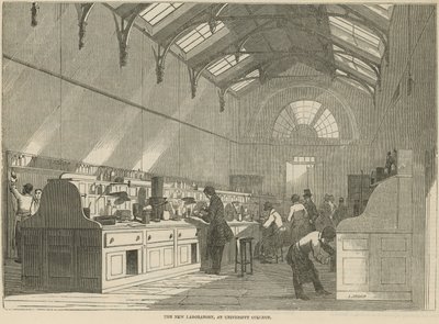 Det nya laboratoriet vid London College av James Archer