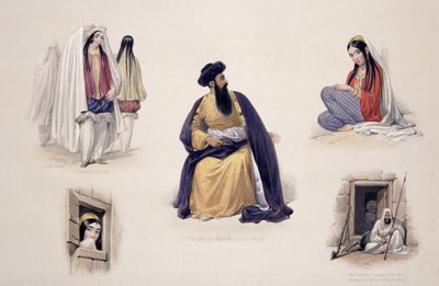 A Portrait of His Majesty Shah-Sooja-Ool-Moolk (1780-1842), från 
