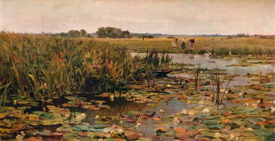 Näckrosor, c1870 av James Aumonier