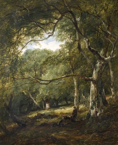 Figurer i Woodland av James B. Dalziel
