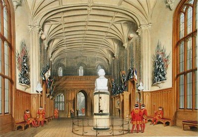 Vaktkammaren, Windsor Castle av James Baker (after) Pyne