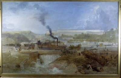 Clifton från Overfall Dam av James Baker Pyne