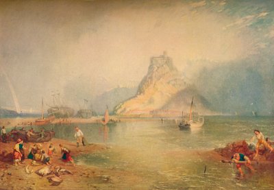 St. Michaels Mount, c1830-talet, 1920. av James Baker Pyne