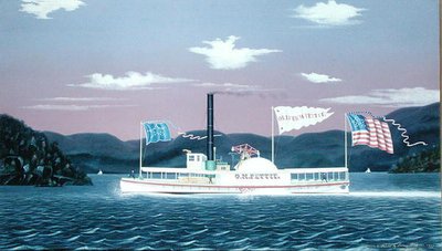 Bogserbåten "Oliver M. Pettit" av James Bard