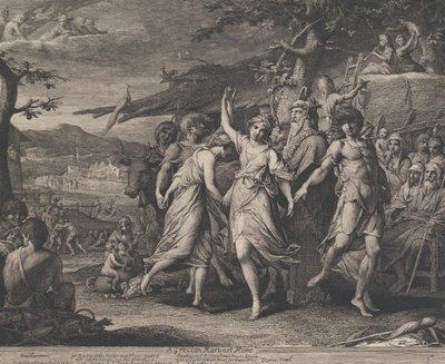 A Grecian Harvest Home (Designer för väggarna i det stora rummet i Society for the Encouragement of the Arts) av James Barry