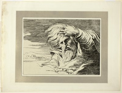 Eastern Patriarch, från det första numret av Specimens of Polyautography av James Barry