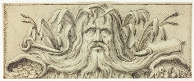 Neptunus huvud av James Barry