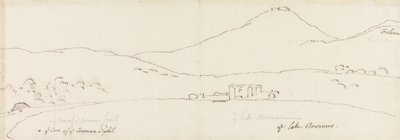 Den cumeiska Sybils grotta vid stranden av sjön Avernus av James Barry