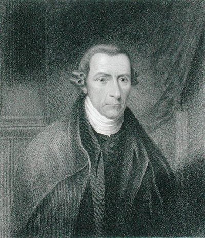 Patrick Henry (1736-99) graverad av Edward Wellmore (fl.1835) (gravyr) av James Barton (after) Longacre