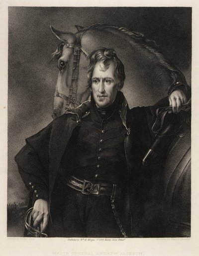 Generalmajor Andrew Jackson av James Barton Longacre