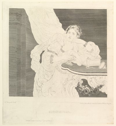 Sigismunda den 5 maj 1790. av James Basire I