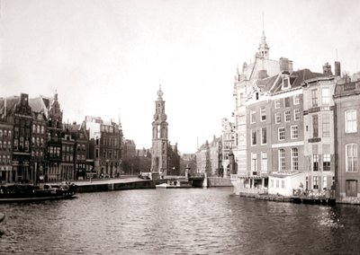 Kanalen, Amsterdam, 1898. av James Batkin