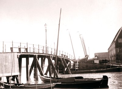 Kanalbåtar, Marken Island, Nederländerna, 1898 av James Batkin