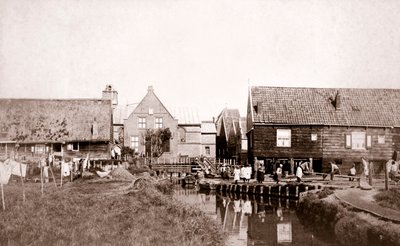 Marken Island, Nederländerna, 1898. av James Batkin