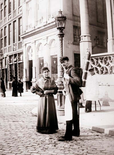 Folket i Bryssel, 1898. av James Batkin