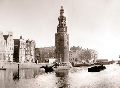Montelbaanstoren, Amsterdam, 1898. av James Batkin