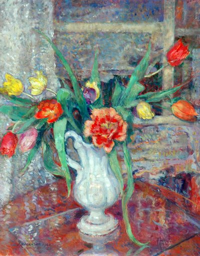 Blomsterstycke, 1940 av James Bolivar Manson