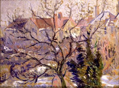 Snö i Hampstead av James Bolivar Manson