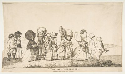 En resa till Scarborough, 3 mars 1783. av James Bretherton