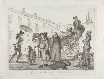 Engelsman i Paris, 1767 av James Bretherton
