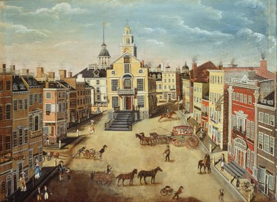Old State House, Boston av James Brown Marston