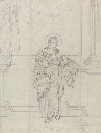 St Agnes (efter Domenichino) av James Bruce