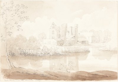 Castle Rheban vid floden Barrow, Athy av James Bulwer