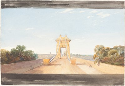 Clifton Suspension Bridge nära Bristol av James Bulwer
